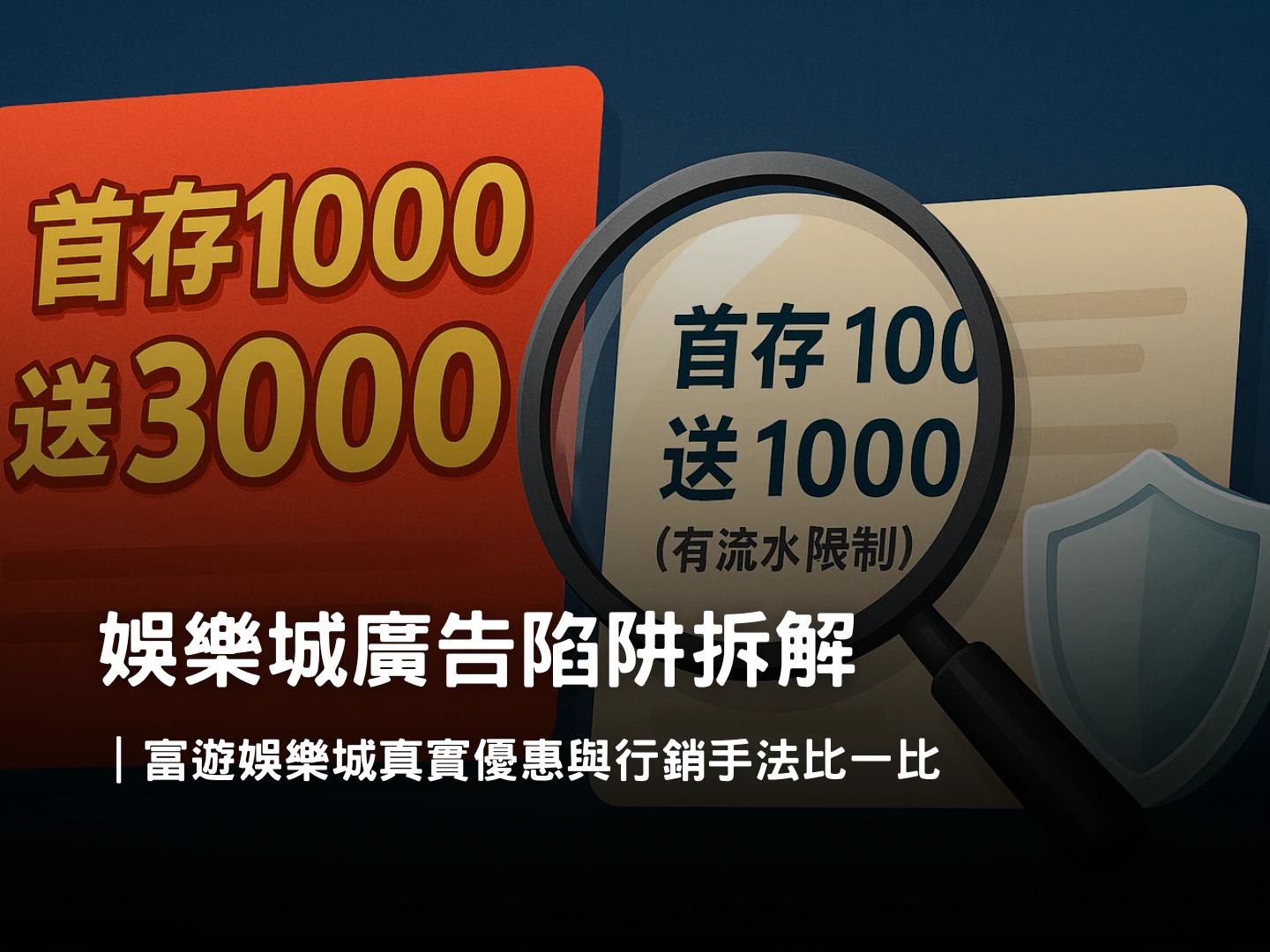 廣告背後的真相?富遊娛樂城行銷手法與真實優惠解析